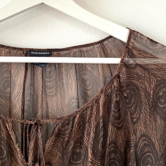 Club Monaco blouse - Picture 2 of 4